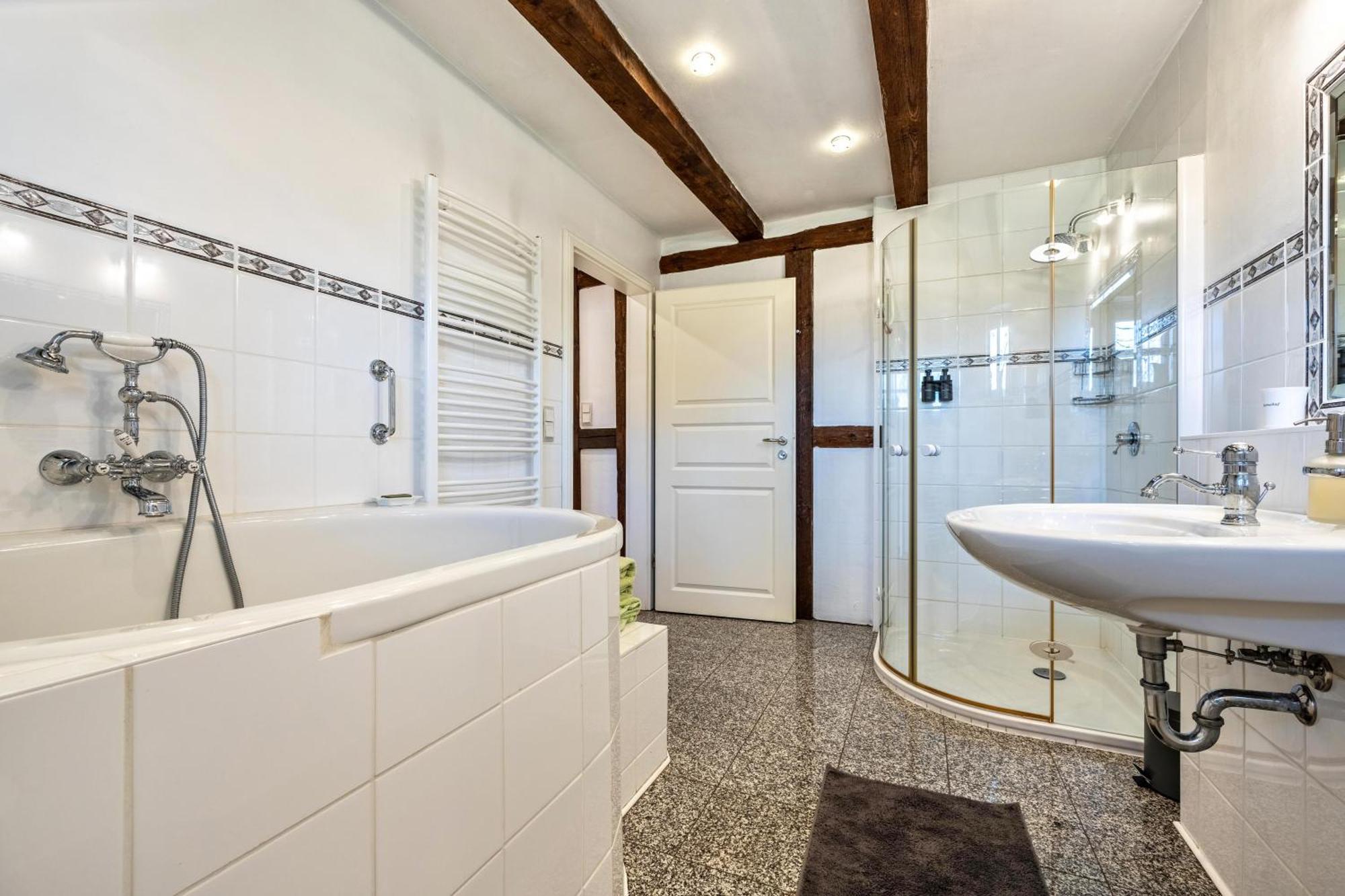 Ferienwohnung Juttashof Camin ภายนอก รูปภาพ