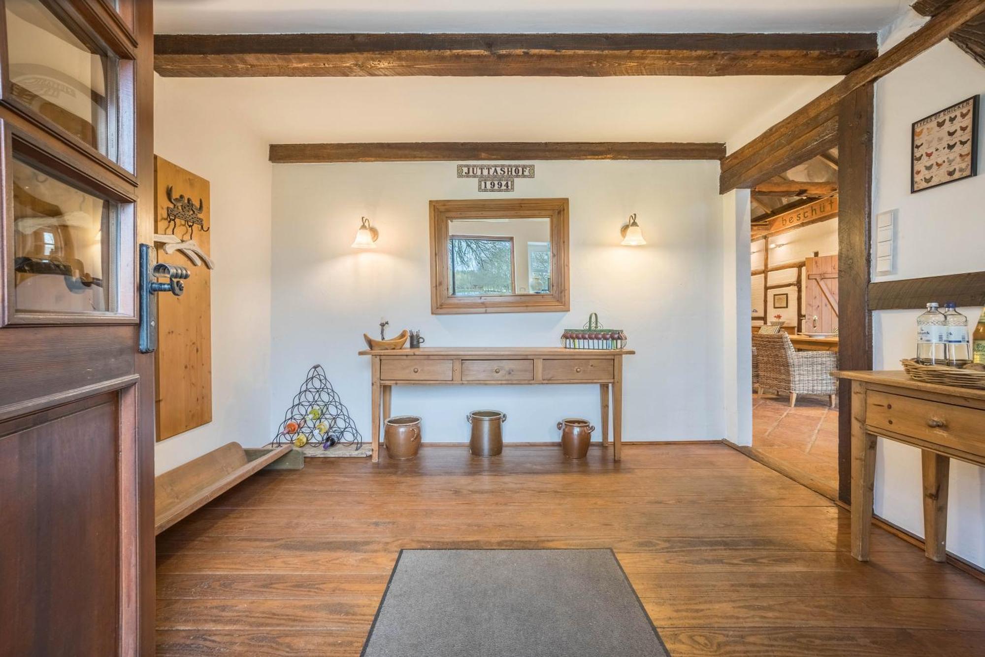 Ferienwohnung Juttashof Camin ภายนอก รูปภาพ